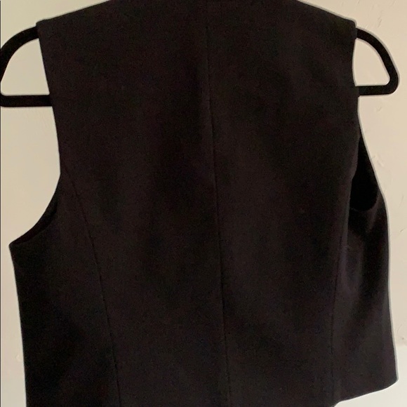 BCBG Vest with faux leather trim - Picture 3 of 4
